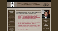Desktop Screenshot of cabinet-cougoulat.fr